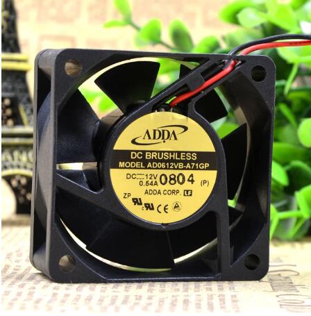 Original ADDA AD0612VB-A71GP Cooling Fan 12V 0.54A 6.48W 2wires AD0612VB-A71GP Fans